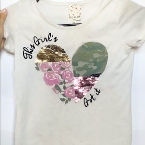 Heart play shirt
